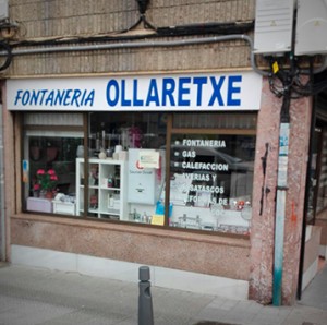 Fontanería Ollaretxe, tienda en Sopelana